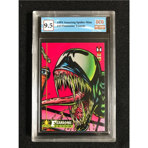 1994 AMAZING SPIDER-MAN NO. 15 FEARSOME VENOM (GCG 9.5)