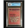Image 2 : 1985 TOPPS WWF NO. 57 HULK HOGAN (GCG 9)