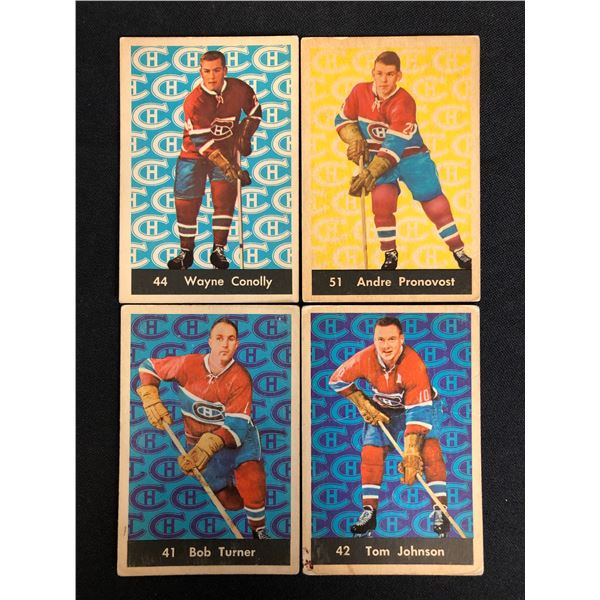 1962-63 PARKHURST HOCKEY CARD LOT