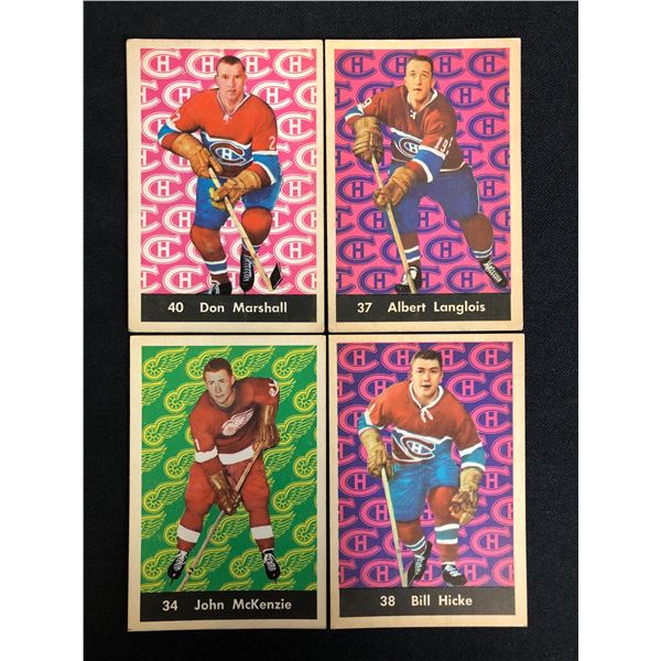 1962-63 PARKHURST HOCKEY CARD LOT