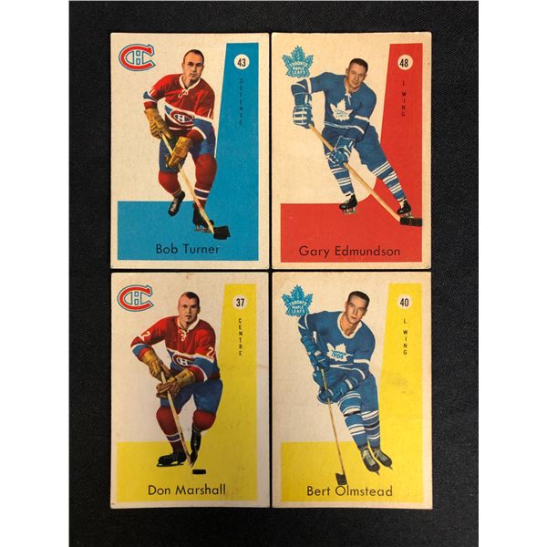 1959-60 PARKHURST HOCKEY CARD LOT