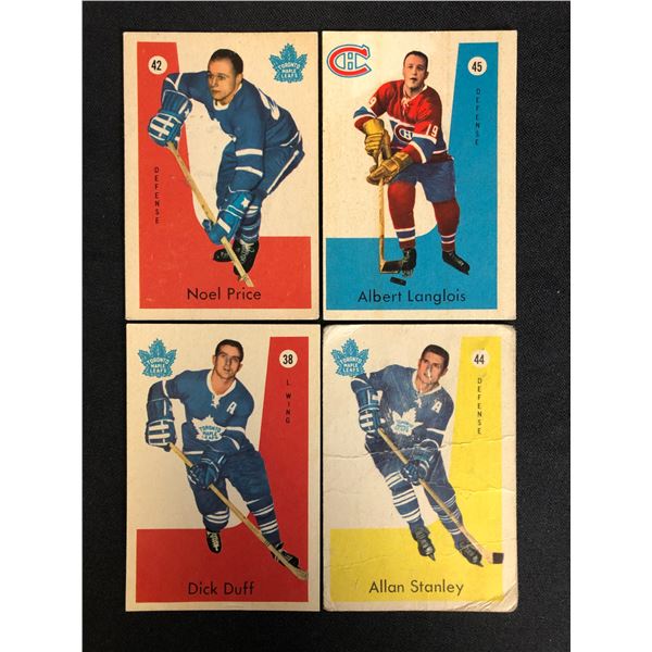 1959-60 PARKHURST HOCKEY CARD LOT