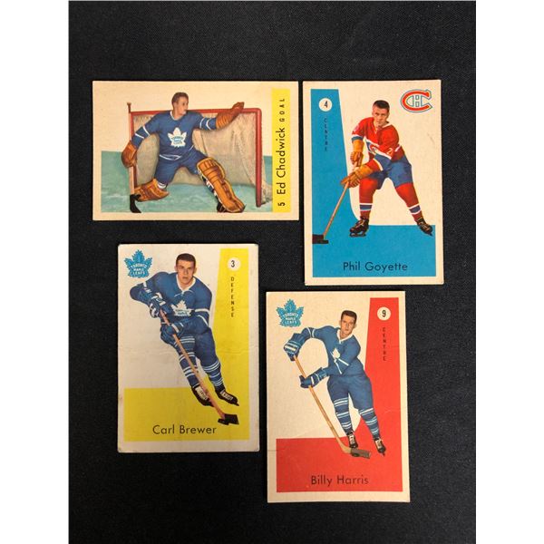 1959-60 PARKHURST HOCKEY CARD LOT