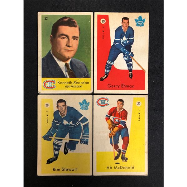 1959-60 PARKHURST HOCKEY CARD LOT