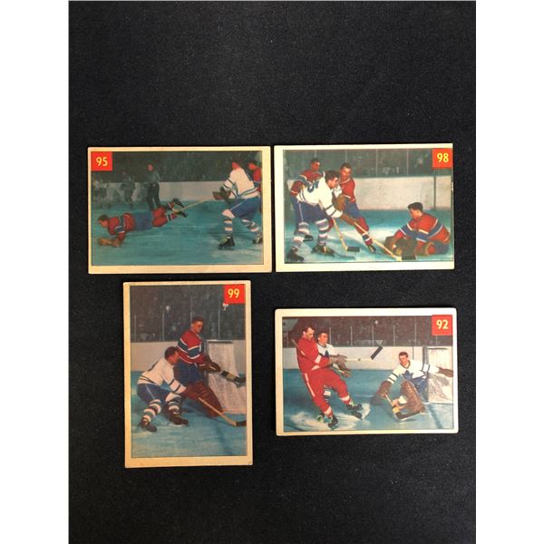 1954-55 PARKHURST HOCKEY CARD LOT
