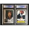 Image 1 : GCG GRADED WAYNE GRETZKY HOCKEY CARD LOT