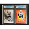 Image 1 : GCG GRADED HOCKEY CARD LOT