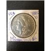 Image 1 : 1885 USA MORGAN SILVER DOLLAR (UNCIRCULATED)