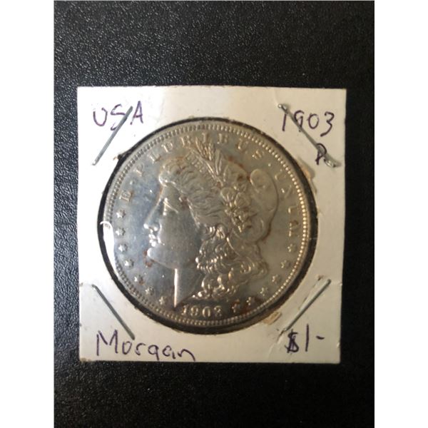 1903 USA MORGAN SILVER DOLLAR