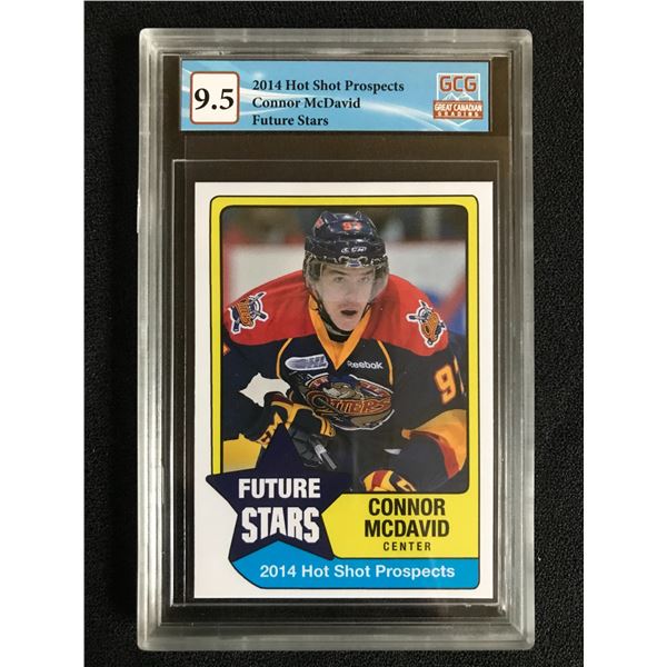 2014-15 HOT SHOT PROSPECTS CONNOR MCDAVID FUTURE STARS (GCG 9.5)