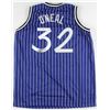 Image 1 : SHAQUILLE O'NEAL SIGNED MAGIC PRO STYLE JERSEY (BECKETT COA)