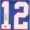 Image 2 : JIM KELLY SIGNED BILLS PRO STYLE JERSEY (BECKETT COA)