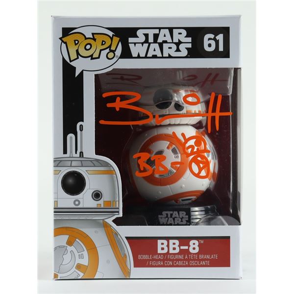 BRIAN HERRING SIGNED BB-8 FUNKO POP (BECKETT COA)