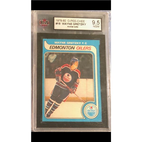 1979-80 O-PEE-CHEE WAYNE GRETZKY ROOKIE CARD (KSA 9.5)