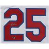 Image 2 : RAFAEL PALMERIO SIGNED RANGERS PRO STYLE JERSEY (BECKETT COA)