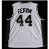 Image 1 : GEORGE GERVIN SIGNED SPURS PRO STYLE JERSEY (PSA COA)