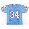 Image 3 : EARL CAMPBELL SIGNED OILERS PRO STYLE JERSEY (BECKETT COA)