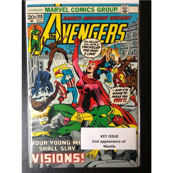 AVENGERS NO. 113 (MARVEL, 1973)