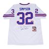 Image 1 : O.J. SIMPSON SIGNED "BILLS MAFIA" BILLS PRO STYLE JERSEY (JSA COA)