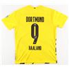 Image 1 : ERLING HAALAND SIGNED BORUSSIA DORTMUND SOCCER JERSEY (BECKETT COA)