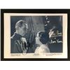 Image 1 : CARRIE FISHER AND DAVID PROWSE SIGNED STAR WARS 8 X 10 (RA COA)