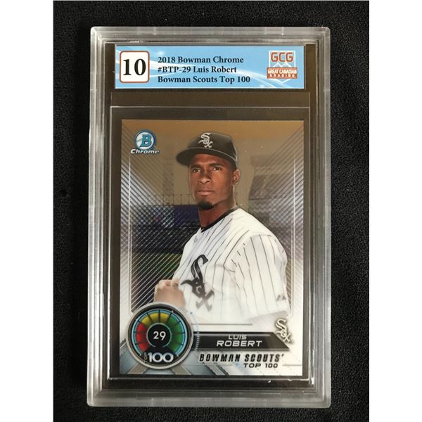 2018 BOWMAN CHROME LUIS ROBERT TOP 100 (GCG 10)