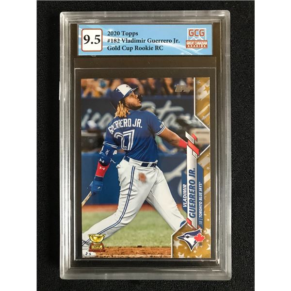 2020 TOPPS VLADIMIR GUERRERO JR. GOLD CUP RC (GCG 9.5)