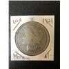 Image 1 : 1921 USA MORGAN SILVER DOLLAR