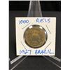 Image 1 : 1927 BRAZIL 1000 REIS PESO