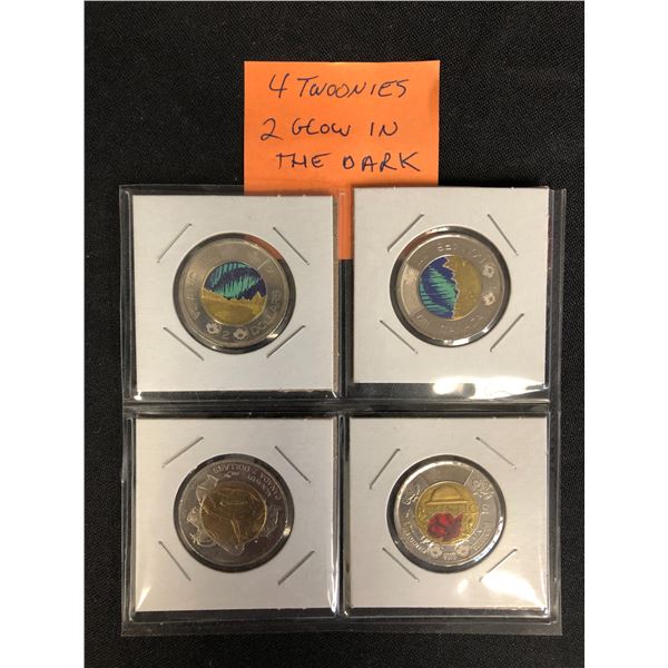 COLOUR COLLECTOR TOONIE LOT (2 GLOW IN THE DARK)