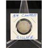 Image 1 : 1919 CANADIAN SILVER QUARTER