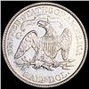 Image 2 : 1873 Arrows Seated Liberty Half Dollar UNC