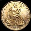 Image 1 : 1858 Seated Liberty Half Dollar CLOSELY UNC