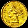 Image 1 : 1853 $2.50 Gold Quarter Eagle CLOSELY