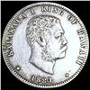 Image 1 : 1883 Kingdom of Hawaii Quarter CLOSELY UNC