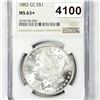 Image 1 : 1882-CC Morgan Silver Dollar NGC - MS63+