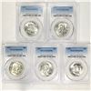 Image 1 : 1955 Franklin Half Dollar PCGS - MS64 FBL