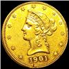 Image 1 : 1901-S $10 Gold Eagle CLOSELY UNCIRCULATED