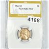Image 1 : 1922-D Wheat Cent PGA - MS65 RED