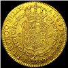 Image 2 : 1796 Mexican Gold 4 Escudo UNCIRCULATED