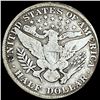 Image 2 : 1913 Barber Half Dollar NICELY CIRCULATED