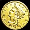 Image 1 : 1878-S $2.50 Gold Quarter Eagle CLOSELY UNC