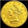 Image 1 : 1904 $10 Gold Eagle NICELY CIRCULATED