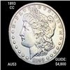 Image 1 : 1893-CC Morgan Silver Dollar HIGH GRADE