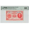 Image 1 : Netherlands Indies ½ Gulden 1943 ABNC Pick 110a PMG Choice UNC 63