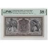 Image 1 : Netherlands Indies 25 Gulden 1938 Javanese Dancers Pick 80b PMG Choice About UNC 58 EPQ
