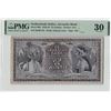 Image 1 : Netherlands Indies 25 Gulden 1939 Javanese Dancers Pick 80b PMG Very Fine 30