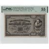 Image 1 : Netherlands Indies 100 Gulden 1928 Rossem - Trip J.P. Coen JEZ Pick 73b PMG About UNC 55