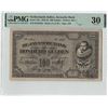 Image 1 : Netherlands Indies 100 Gulden 1927 J.P. Coen JEZ Pick 73b PMG Very Fine 30