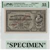 Image 1 : Netherlands Indies 100 Gulden 1925 Specimen J.P. Coen JEZ Pick 73bs PMG About UNC 55